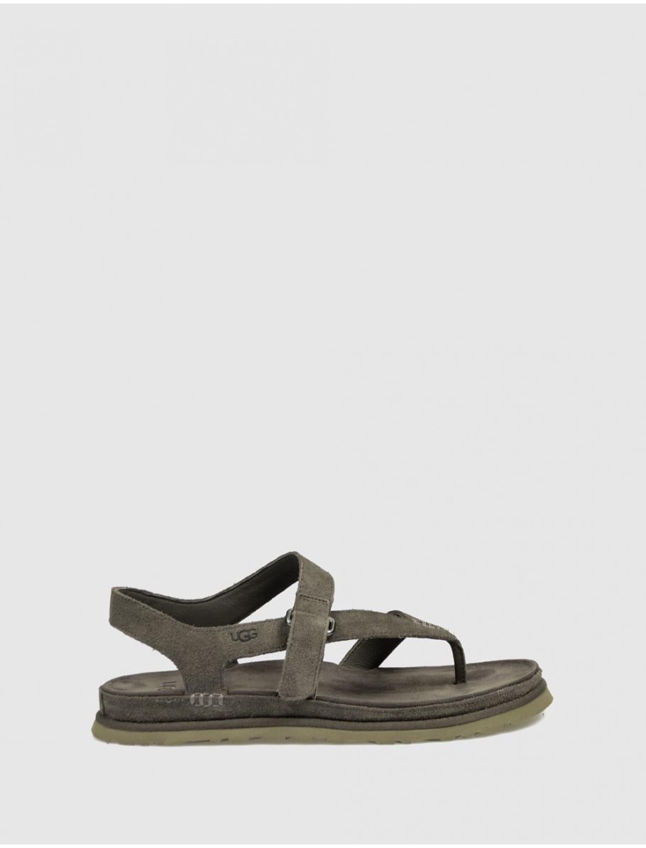 SANDALIA DE DEDO UGG GOLDENGAZE TOE POST MARRoN