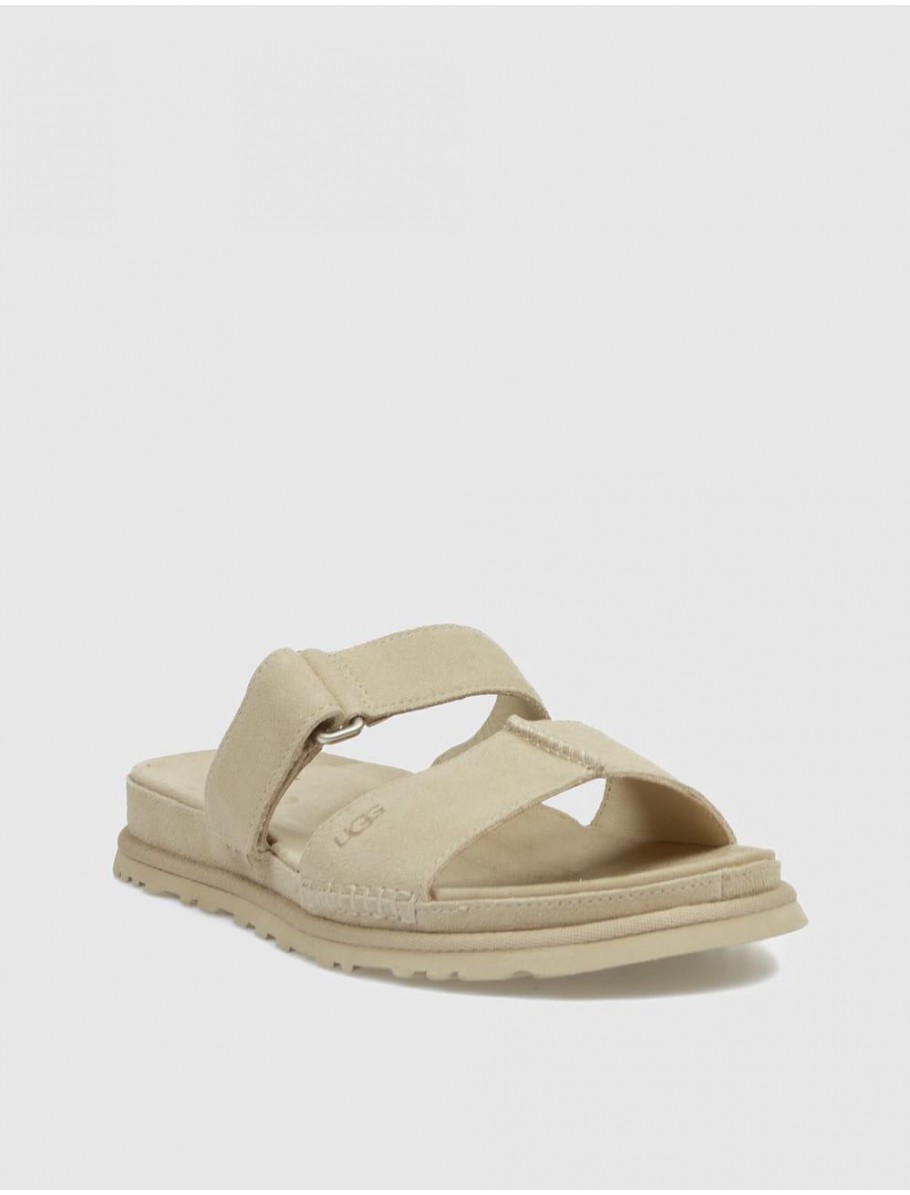 SANDALIA UGG GOLDENGAZE SLIDE BEIG