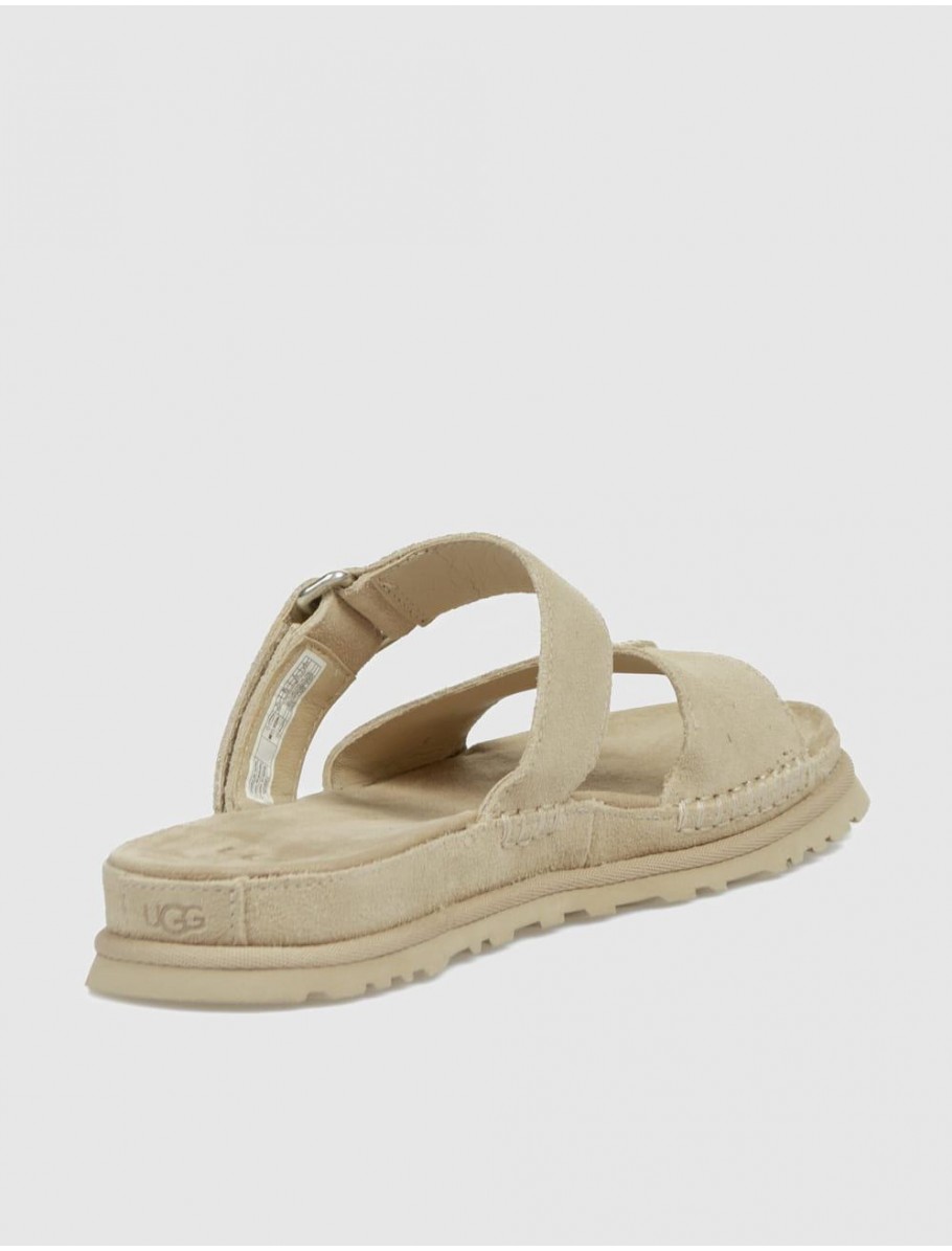 SANDALIA UGG GOLDENGAZE SLIDE BEIG