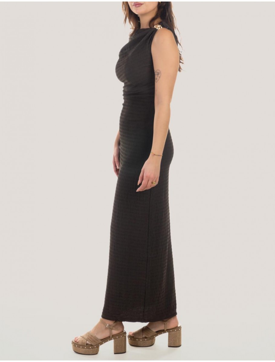 VESTIDO OBVIO SIRIEL MARRoN