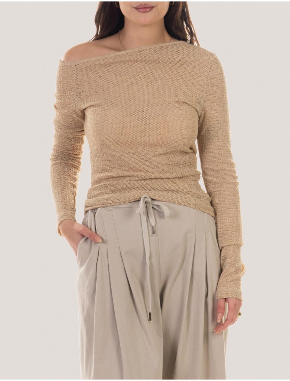CAMISETA OBVIO ALTHEA CaMEL