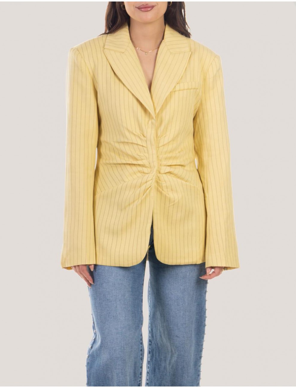 CHAQUETA OBVIO MARVI AMARILLO