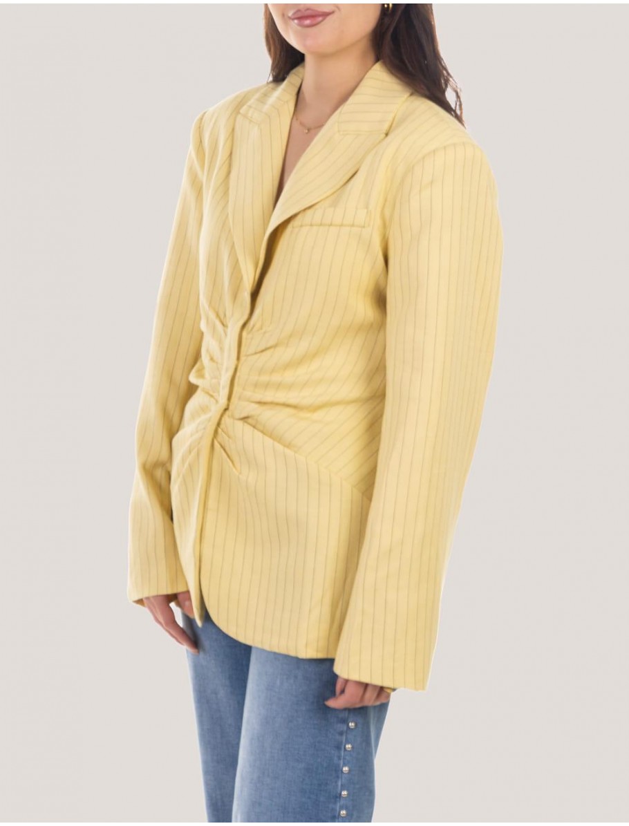 CHAQUETA OBVIO MARVI AMARILLO