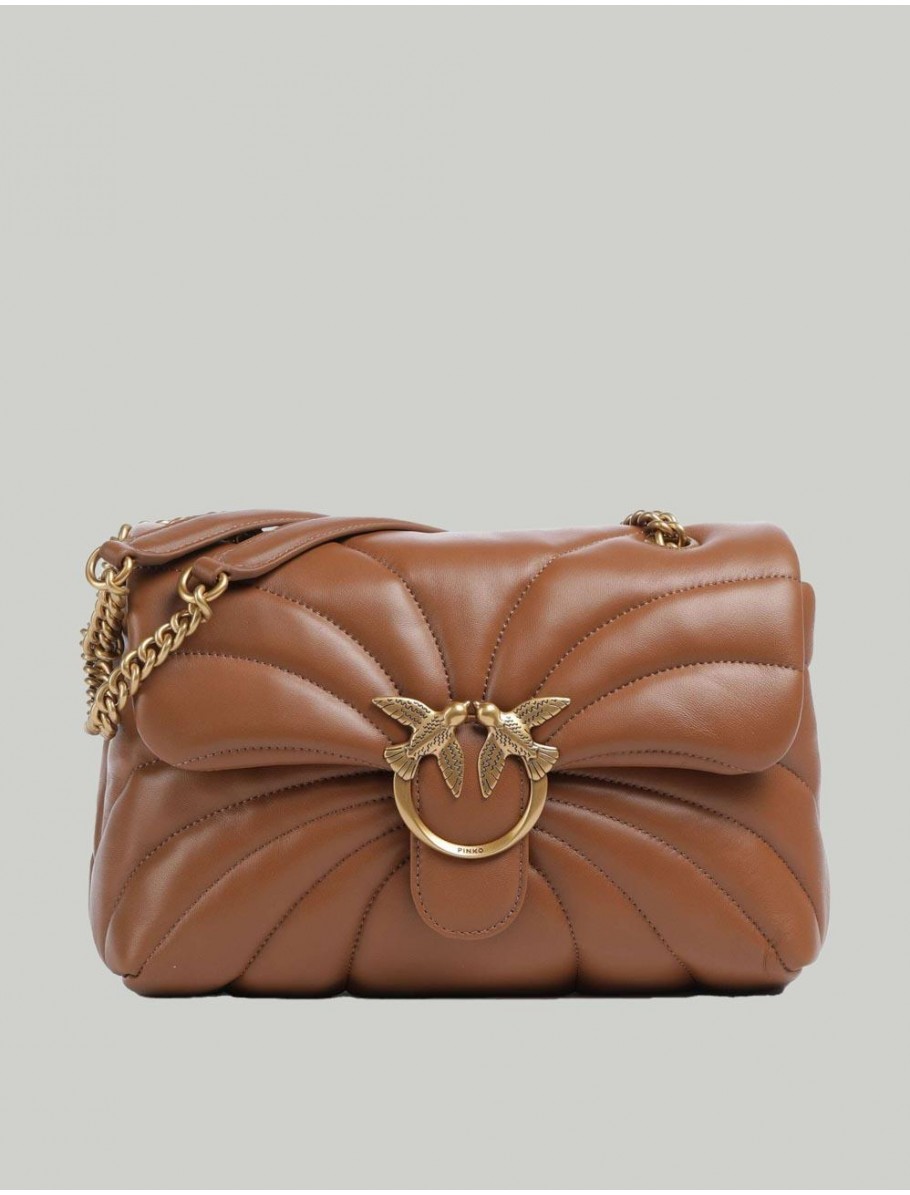 BOLSO PINKO LOVE PUFF CLASSIC MARRoN