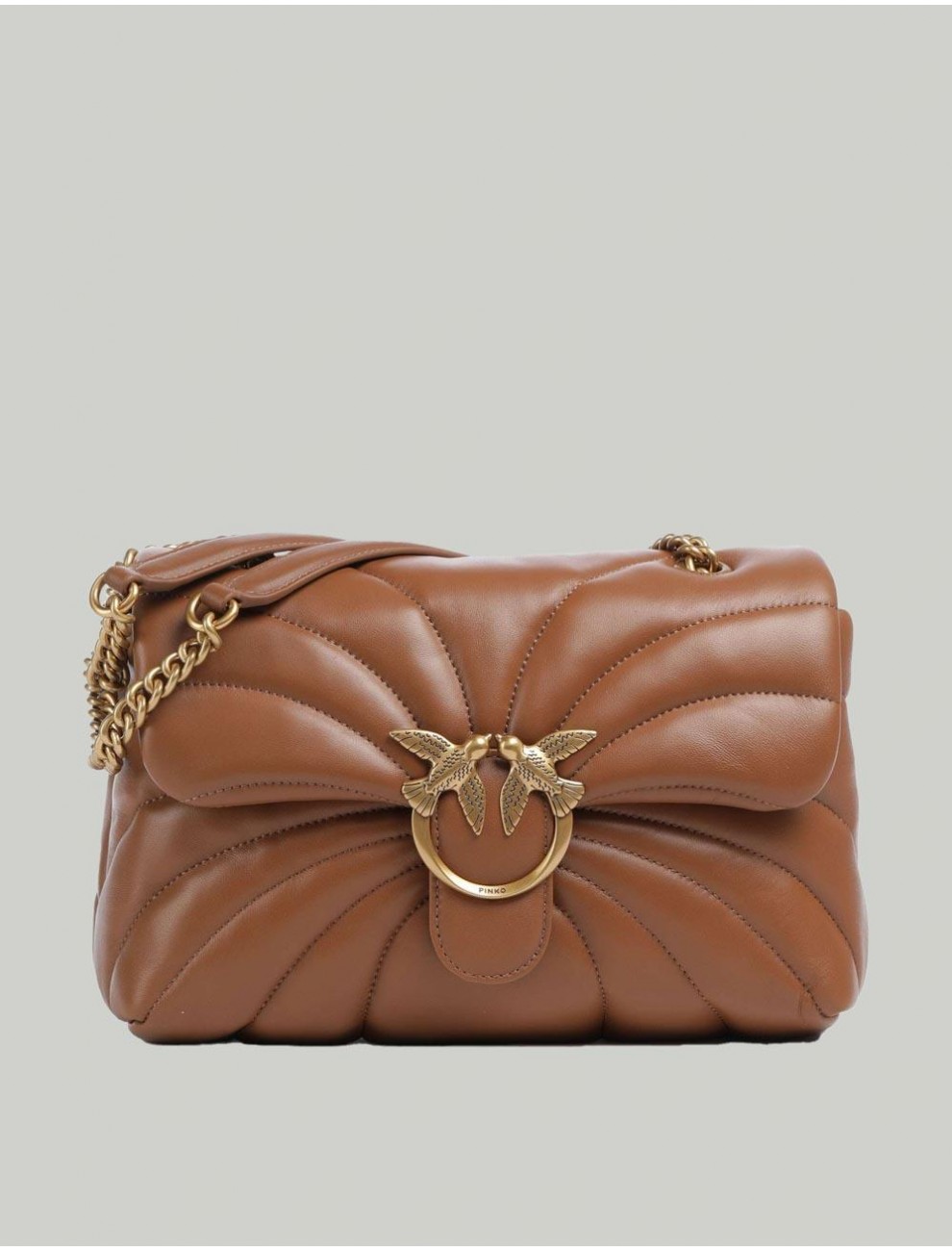 BOLSO PINKO LOVE PUFF CLASSIC MARRoN