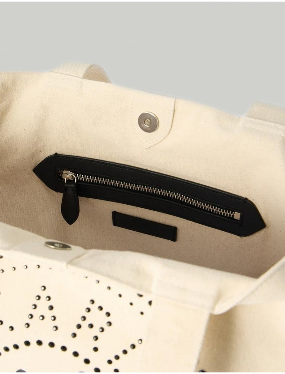 BOLSO KARL LAGERFED IKON CIRCLE CHOUP RH BEIG