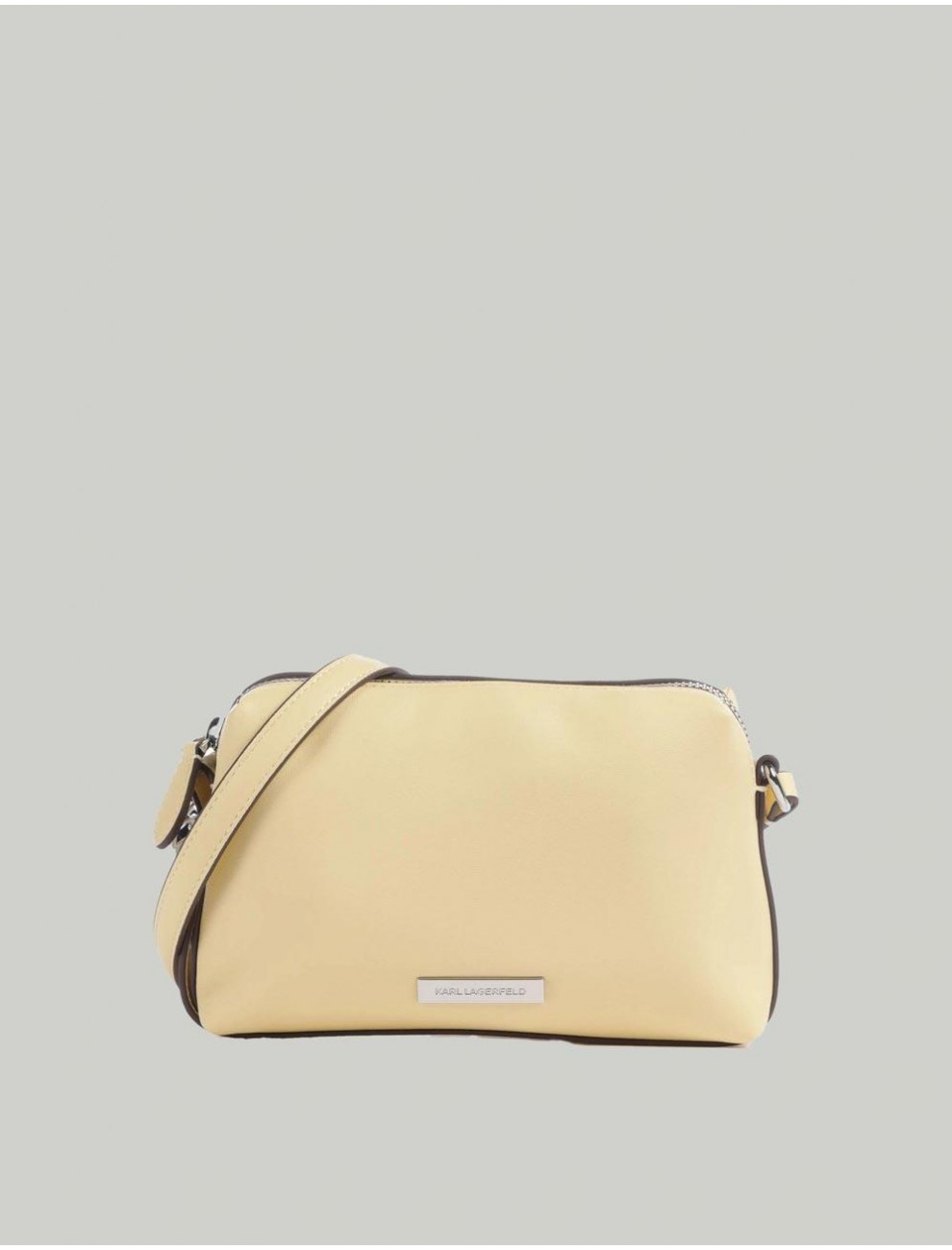 BOLSO KARL LAGERFED IKON SMOOTH OUTLINE AMARILLO