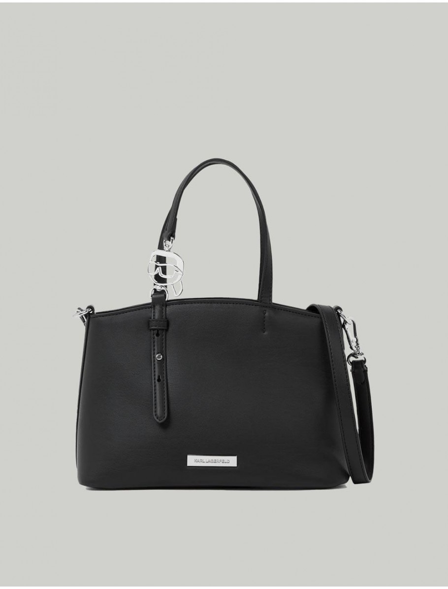 BOLSO KARL LAGERFED IKON SMOOTH SM OUTLINE NEGRO