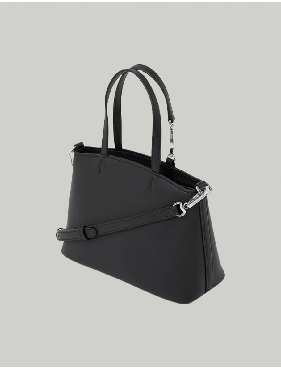 BOLSO KARL LAGERFED IKON SMOOTH SM OUTLINE NEGRO