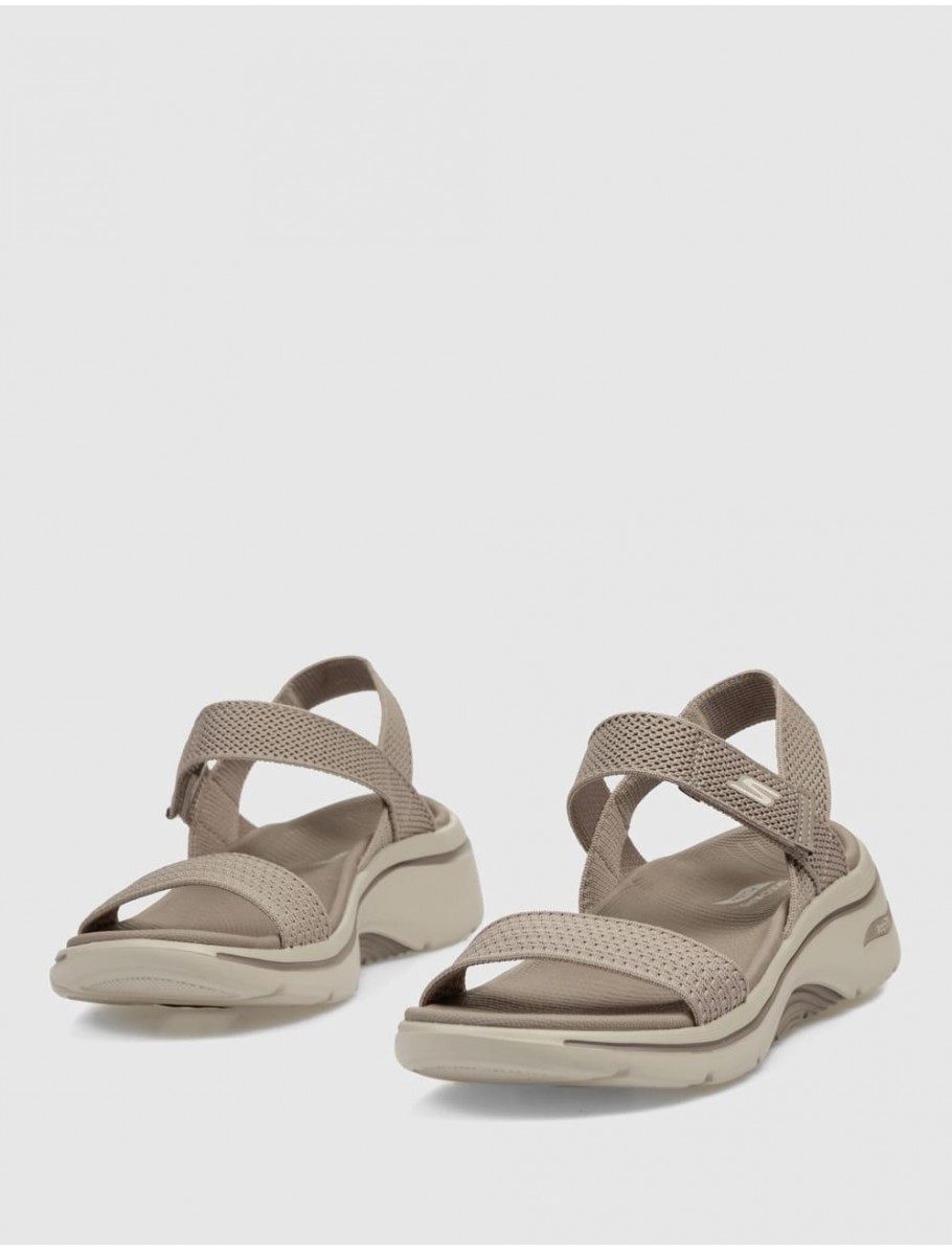 SANDALIA SKECHERS GO WALK ARCH FIT 20 SANDAL TAUPE