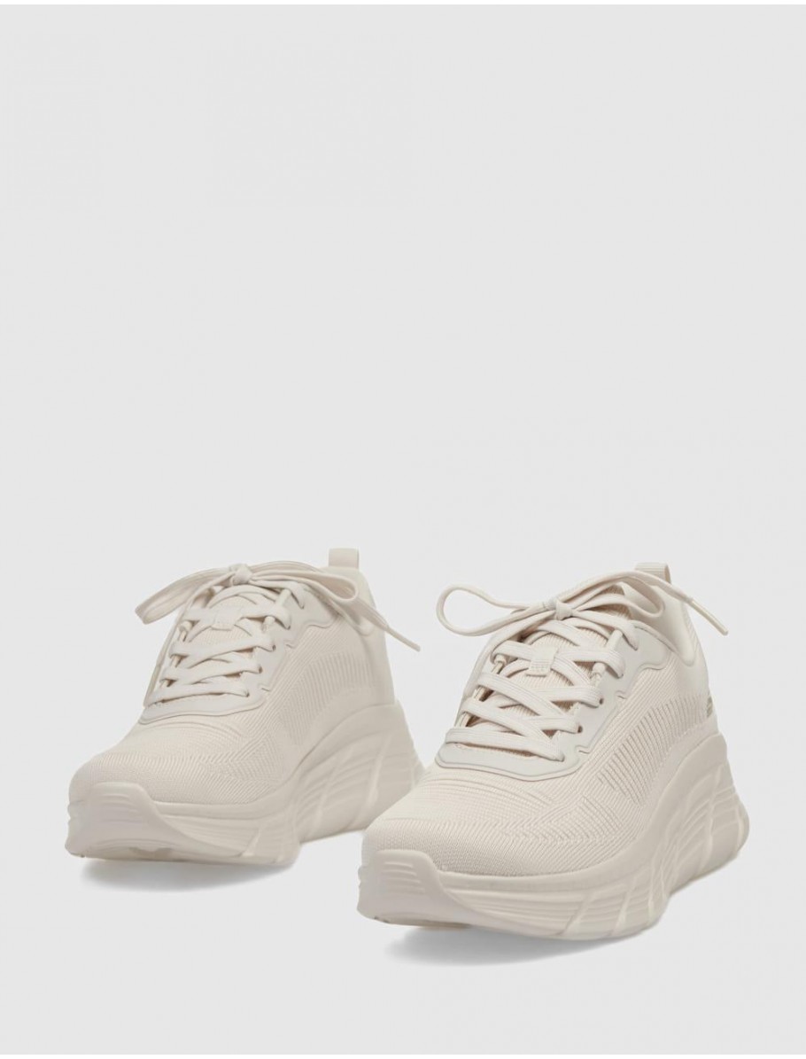 ZAPATILLA SKECHERS BOBS SPORT B FLEX HI FLYING HI BLANCO