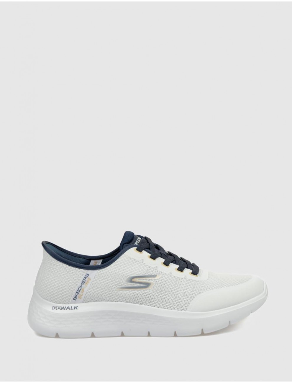 ZAPATILLA SKECHERS GO WALK FLEX NETRO BLANCO