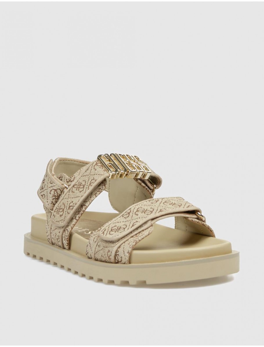 SANDALIA GUESS FABELIS2 MARRoN
