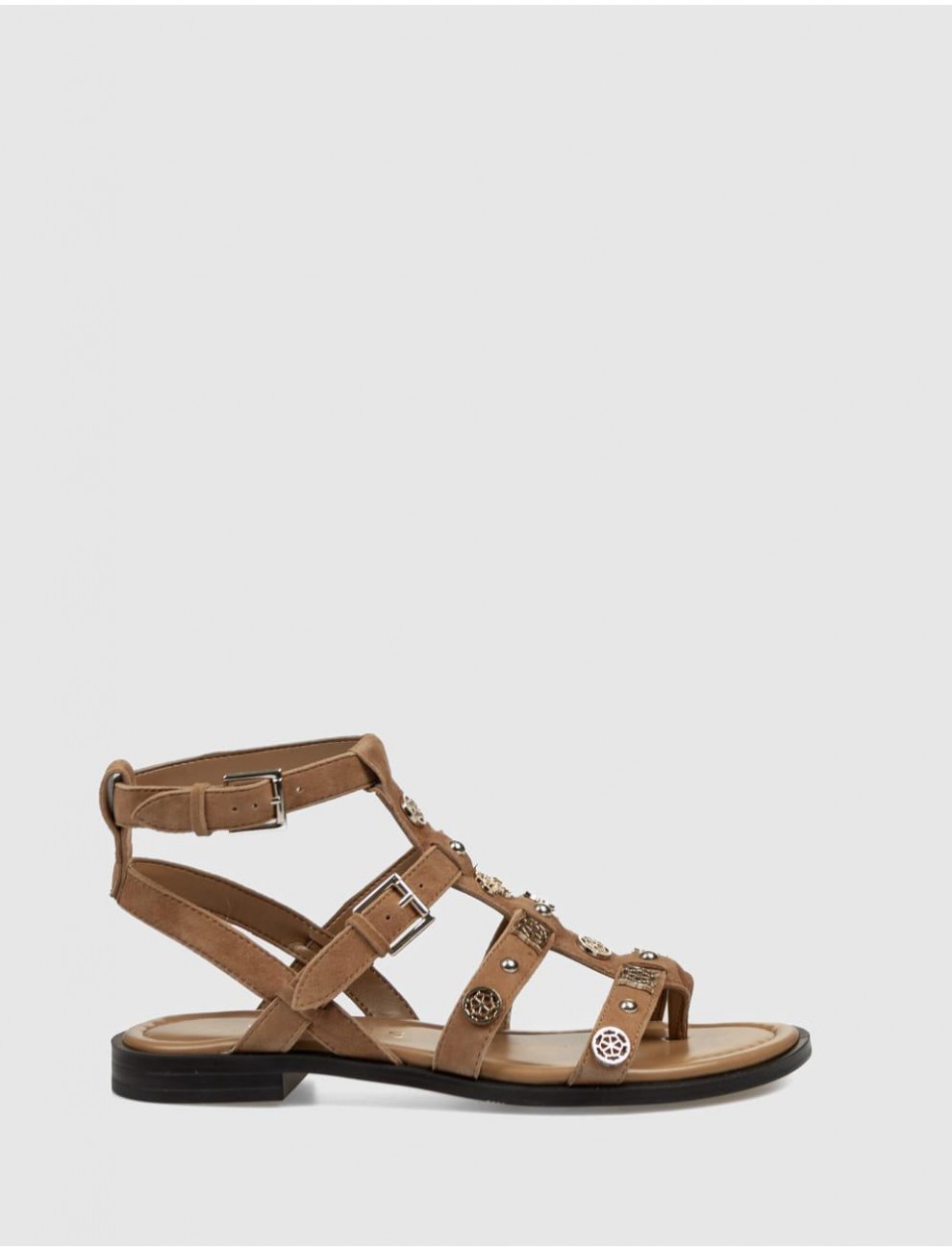 SANDALIA GUESS YAZZA2 MARRoN