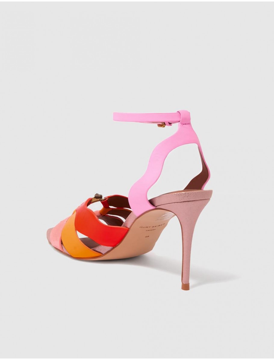 SANDALIA KURT GEIGER SUN WAVE SANDAL ROSA