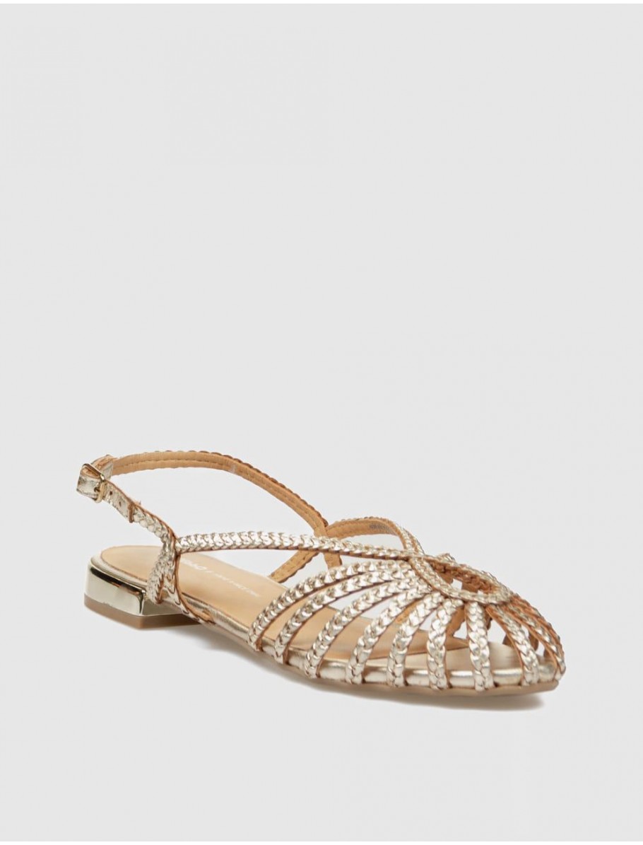 SANDALIA GIOSEPPO HINGHAM PLATINO