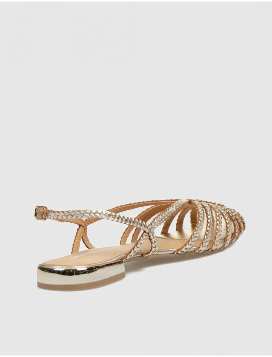 SANDALIA GIOSEPPO HINGHAM PLATINO