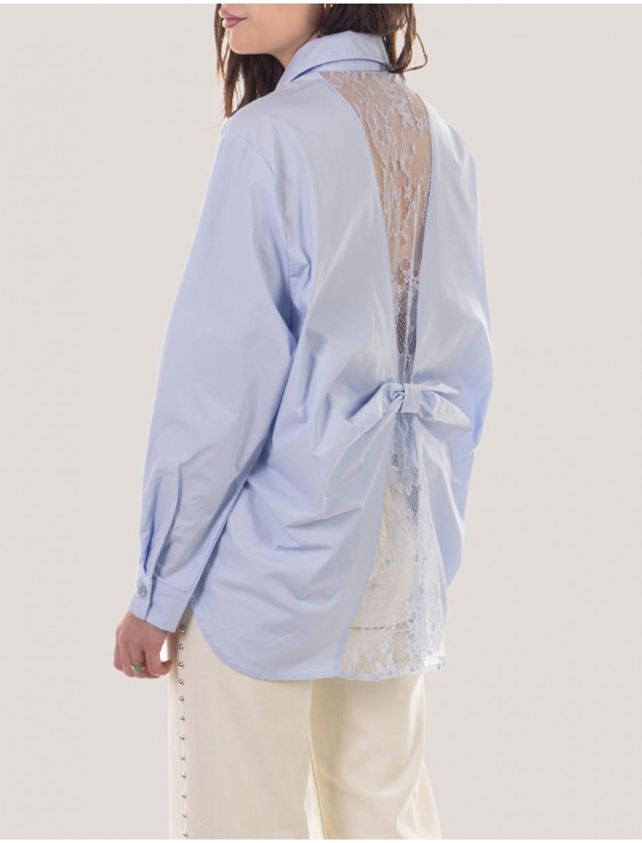 CAMISA OBVIO LIOREN AZUL