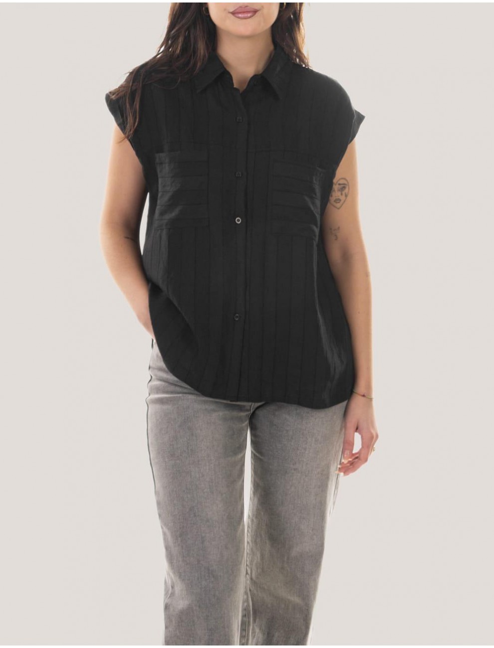CAMISA OBVIO KIARI NEGRO