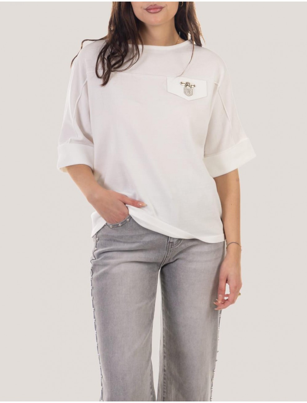 CAMISETA OBVIO KALANI BLANCO