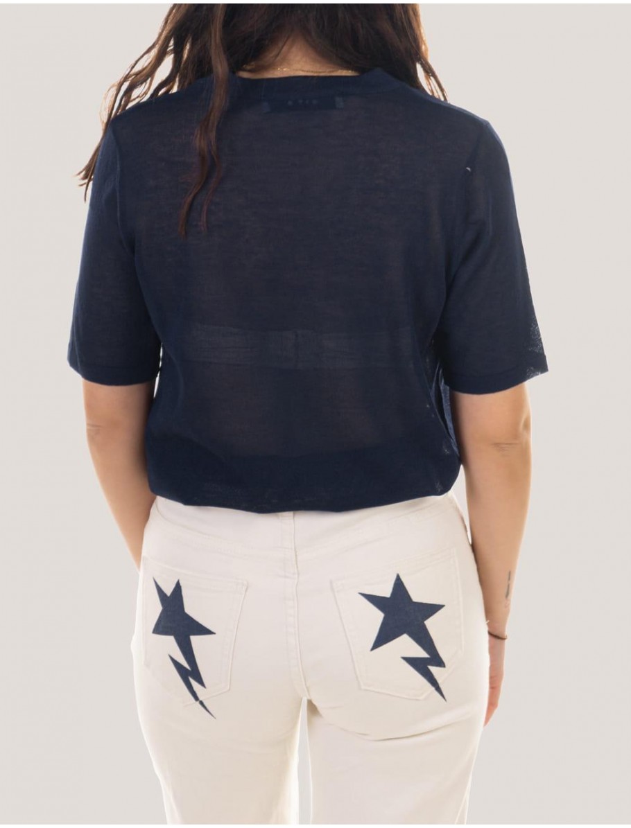 CAMISETA OBVIO AURENI MARINO