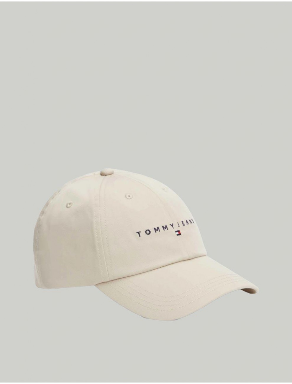 GORRA TOMMY HILFIGER LINEAR LOGO CAP BEIG