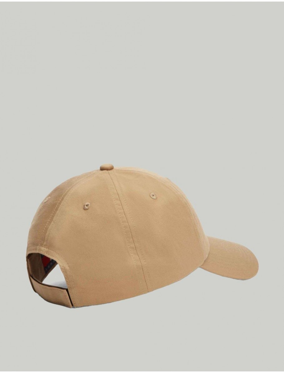 GORRA TOMMY HILFIGER LINEAR LOGO 6 PANEL CAP CaMEL