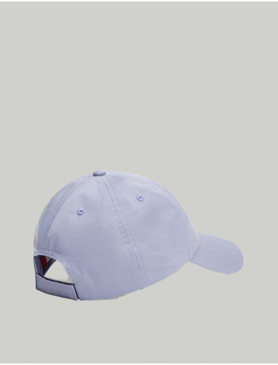 GORRA TOMMY HILFIGER LINEAR LOGO 6 PANEL CAP LILA