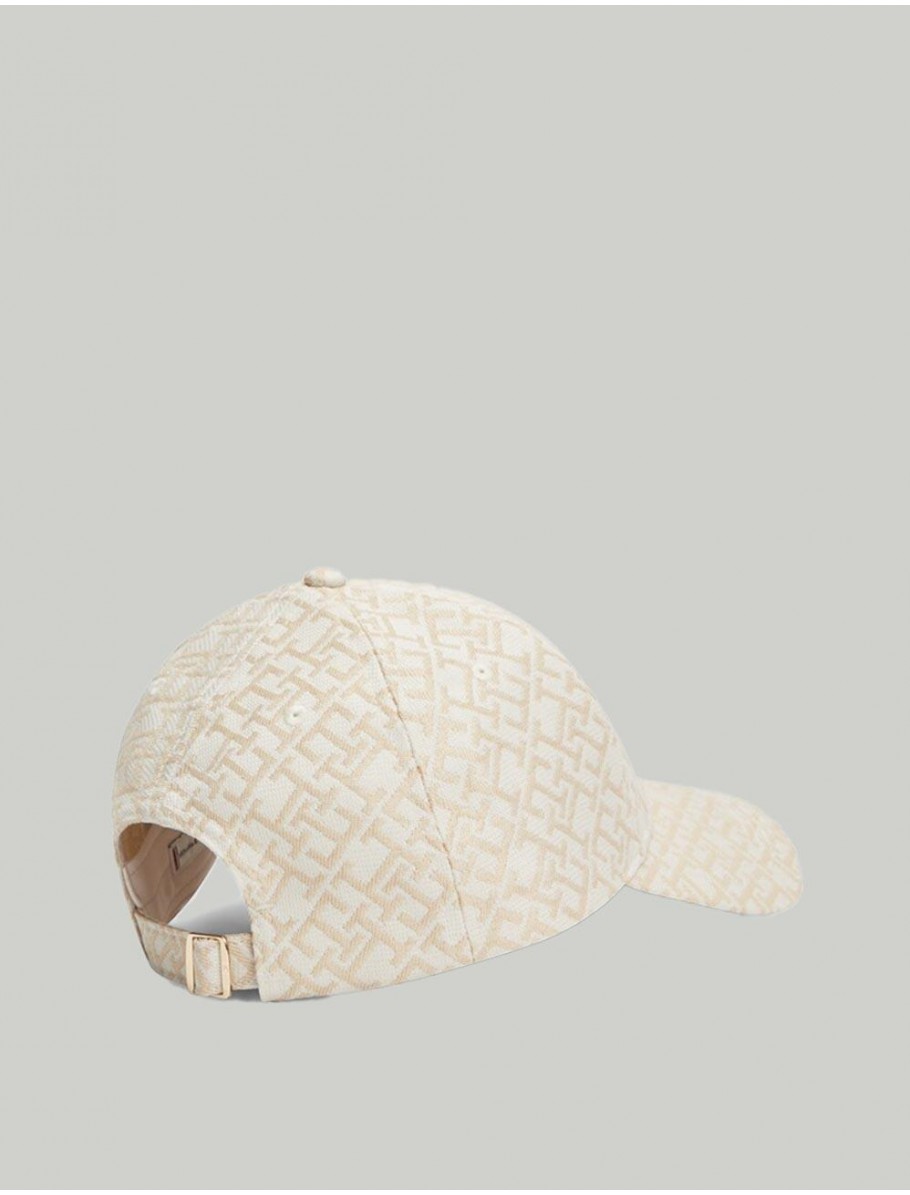 GORRA TOMMY HILFIGER MONOGRAM CAP BEIG