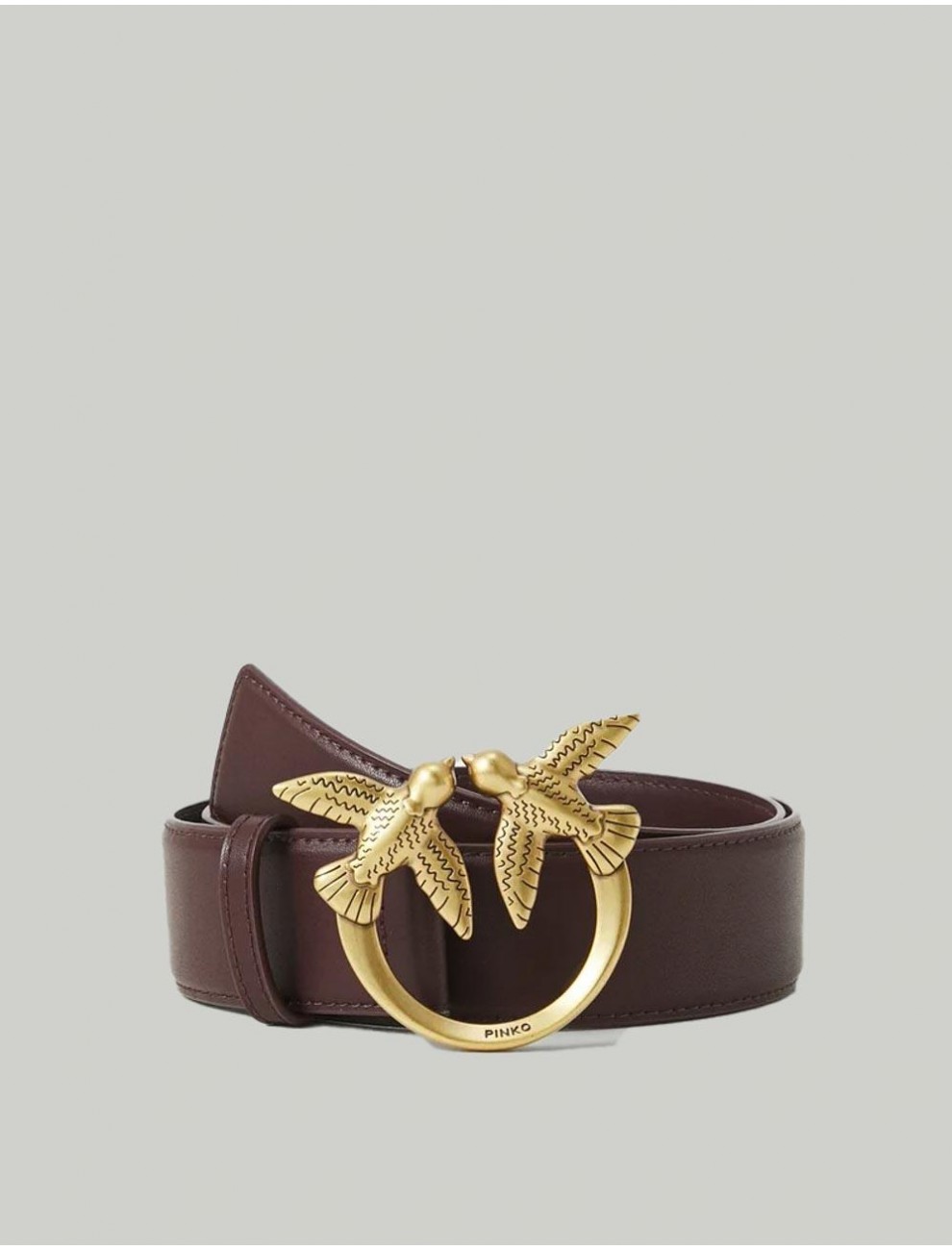 CINTURoN PINKO LOVE BERRY H3 MARRoN