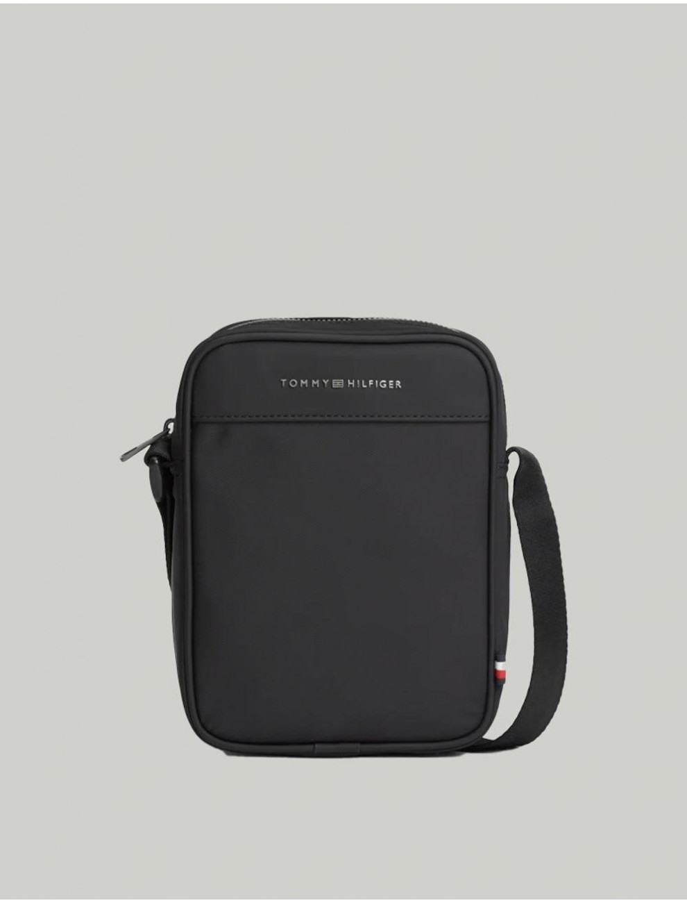 BOLSO TOMMY HILFIGER TH REPREVE MINI REPORTER NEGRO