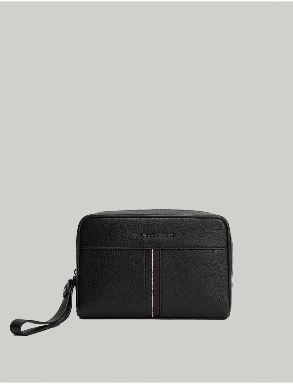 NECESER TOMMY HILFIGER TH CENTRAL POUCH NEGRO