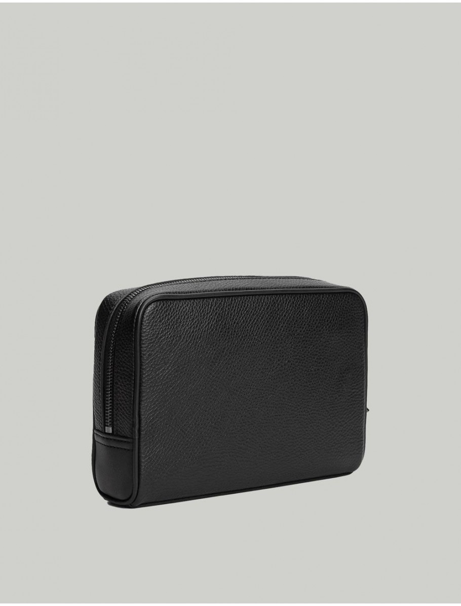 NECESER TOMMY HILFIGER TH CENTRAL POUCH NEGRO