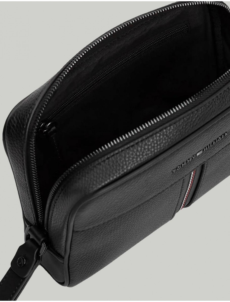 NECESER TOMMY HILFIGER TH CENTRAL POUCH NEGRO