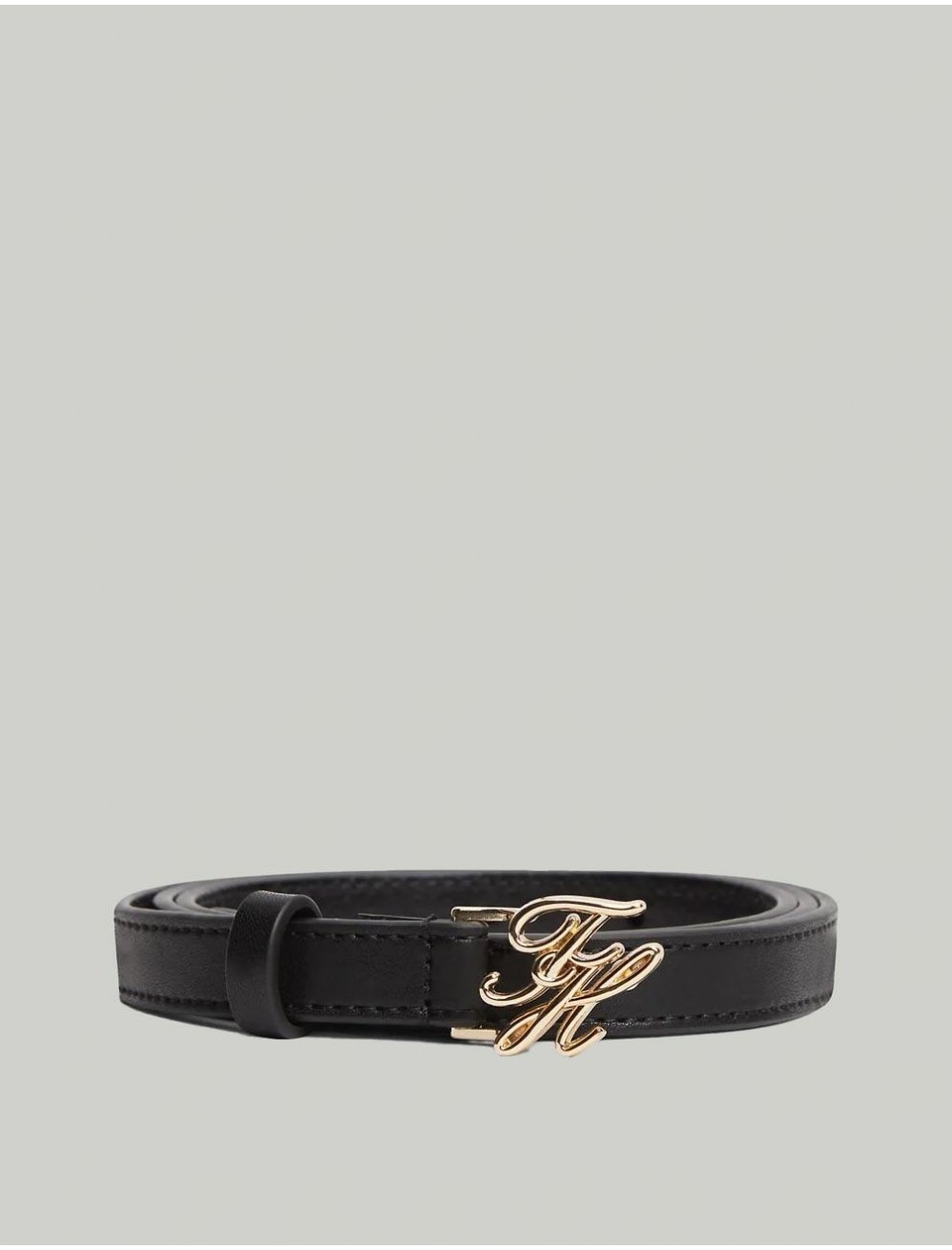 CINTURoN TOMMY HILFIGER TH SCRIPT 30 NEGRO