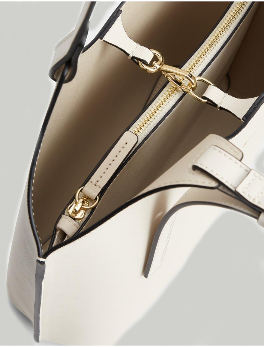 BOLSO TOMMY HILFIGER TH MODERN MINI TOTE BLANCO