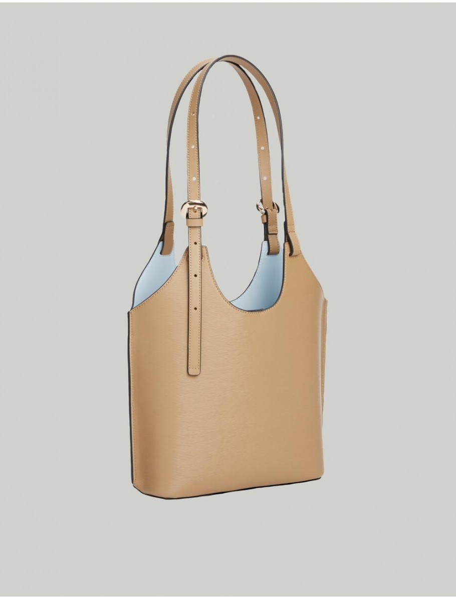 BOLSO TOMMY HILFIGER TH MODERN MINI TOTE CaMEL
