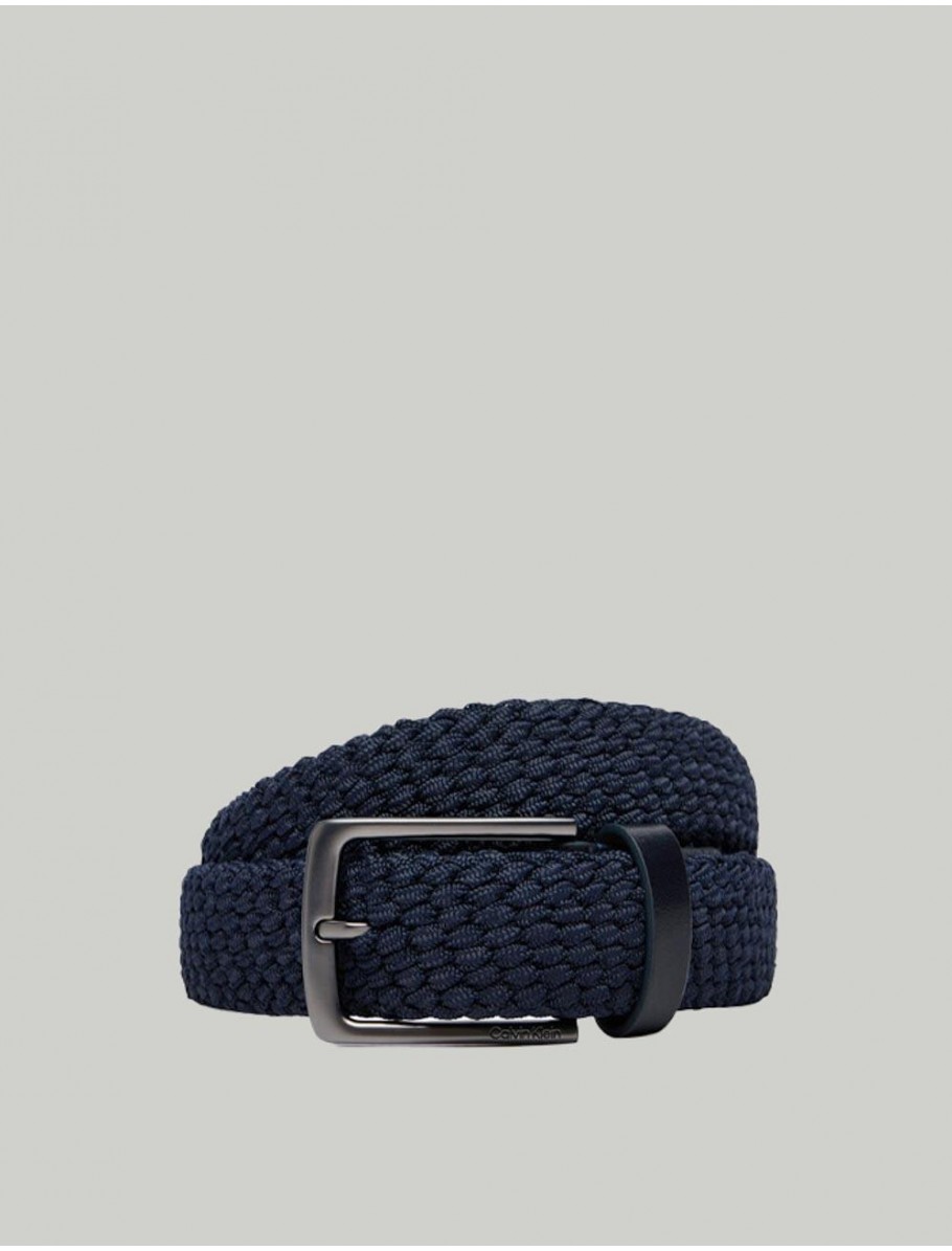 CINTURoN CALVIN KLEIN CASUAL PIN BUCKLE 35MM FIXED MARINO