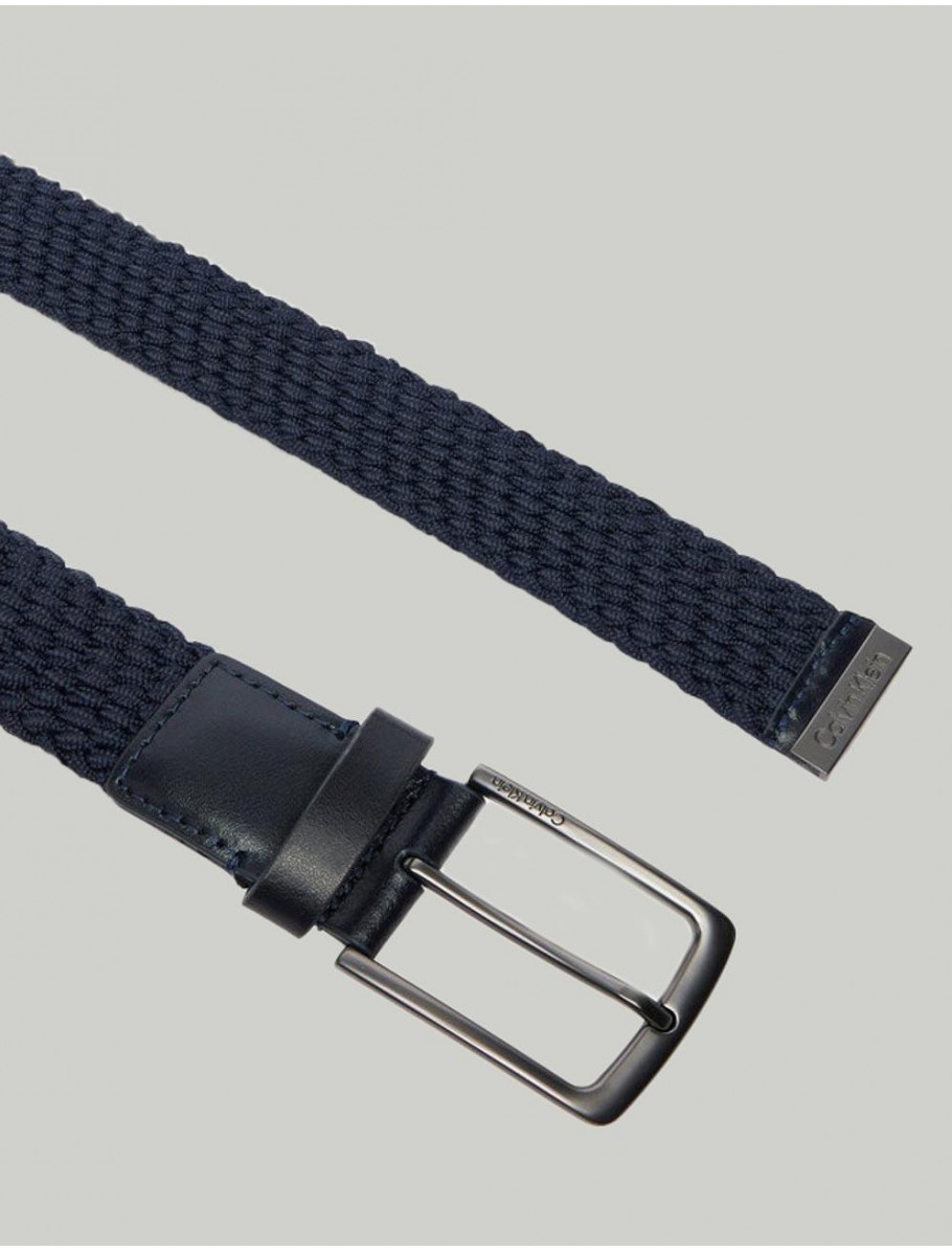 CINTURoN CALVIN KLEIN CASUAL PIN BUCKLE 35MM FIXED MARINO