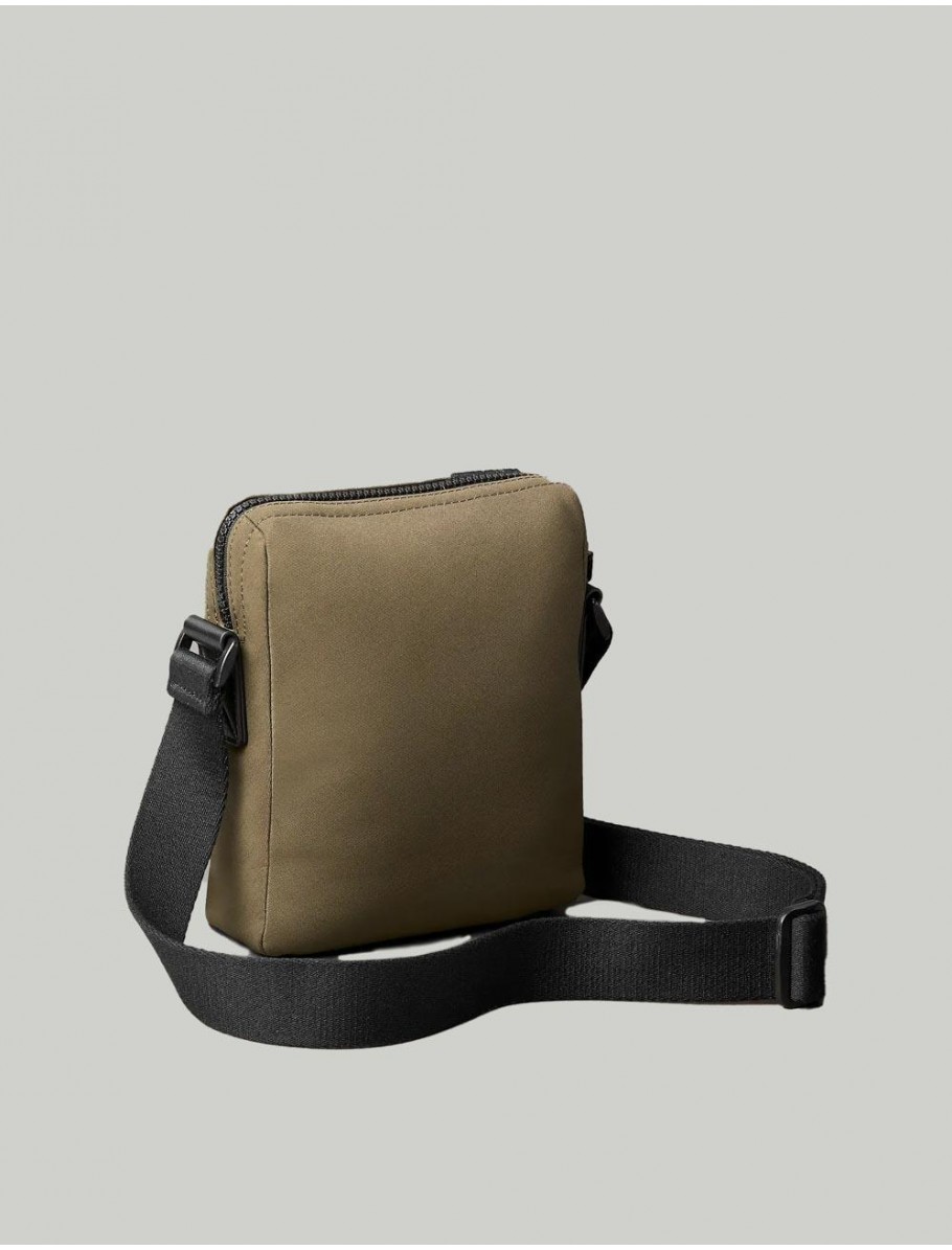 BANDOLERA CALVIN KLEIN CANVAS MIX REPORTER VERDE