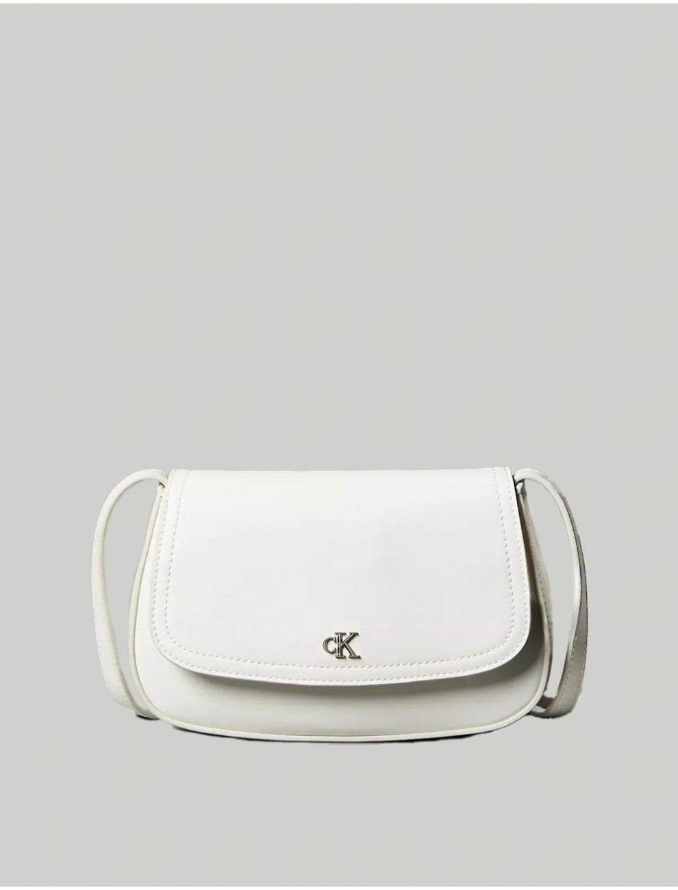 BOLSO CALVIN KLEIN CK FLAP CAMERA BAG BLANCO