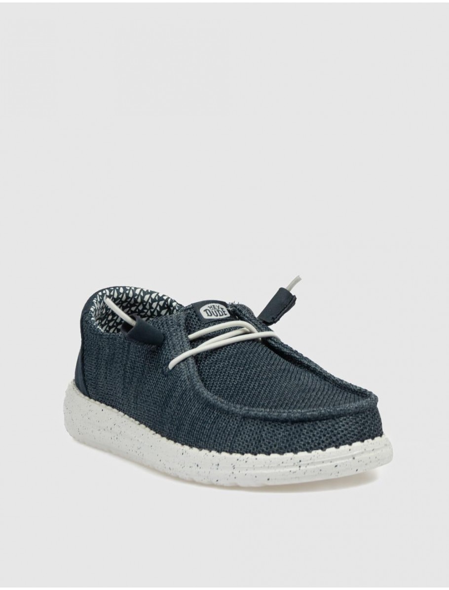 ZAPATILLA DUDE WENDY STRECH MESH MARINO