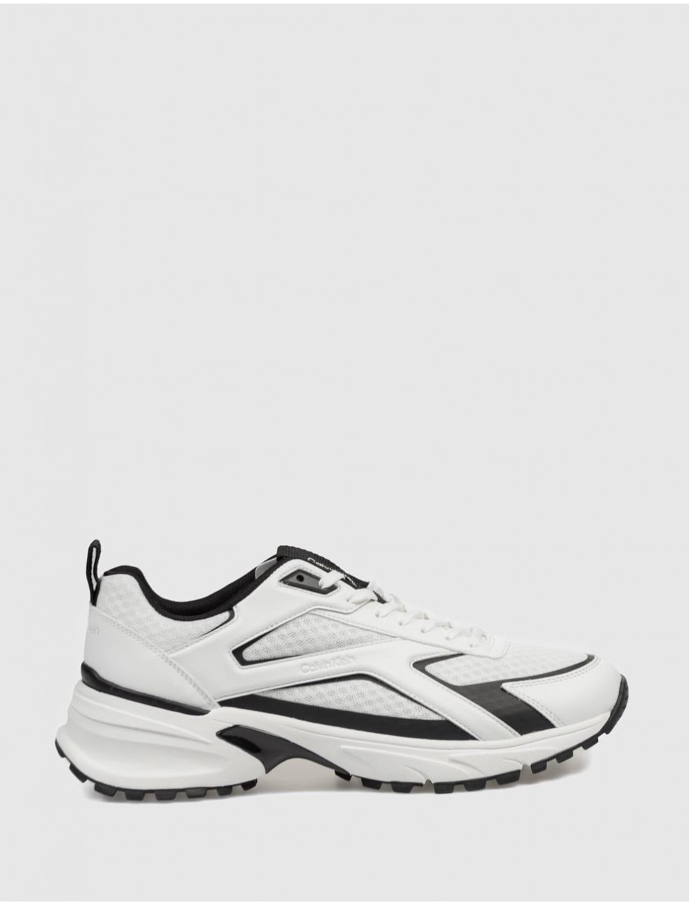 ZAPATILLA CALVIN KLEIN HIKE RUNNER MESH MIX BLANCO