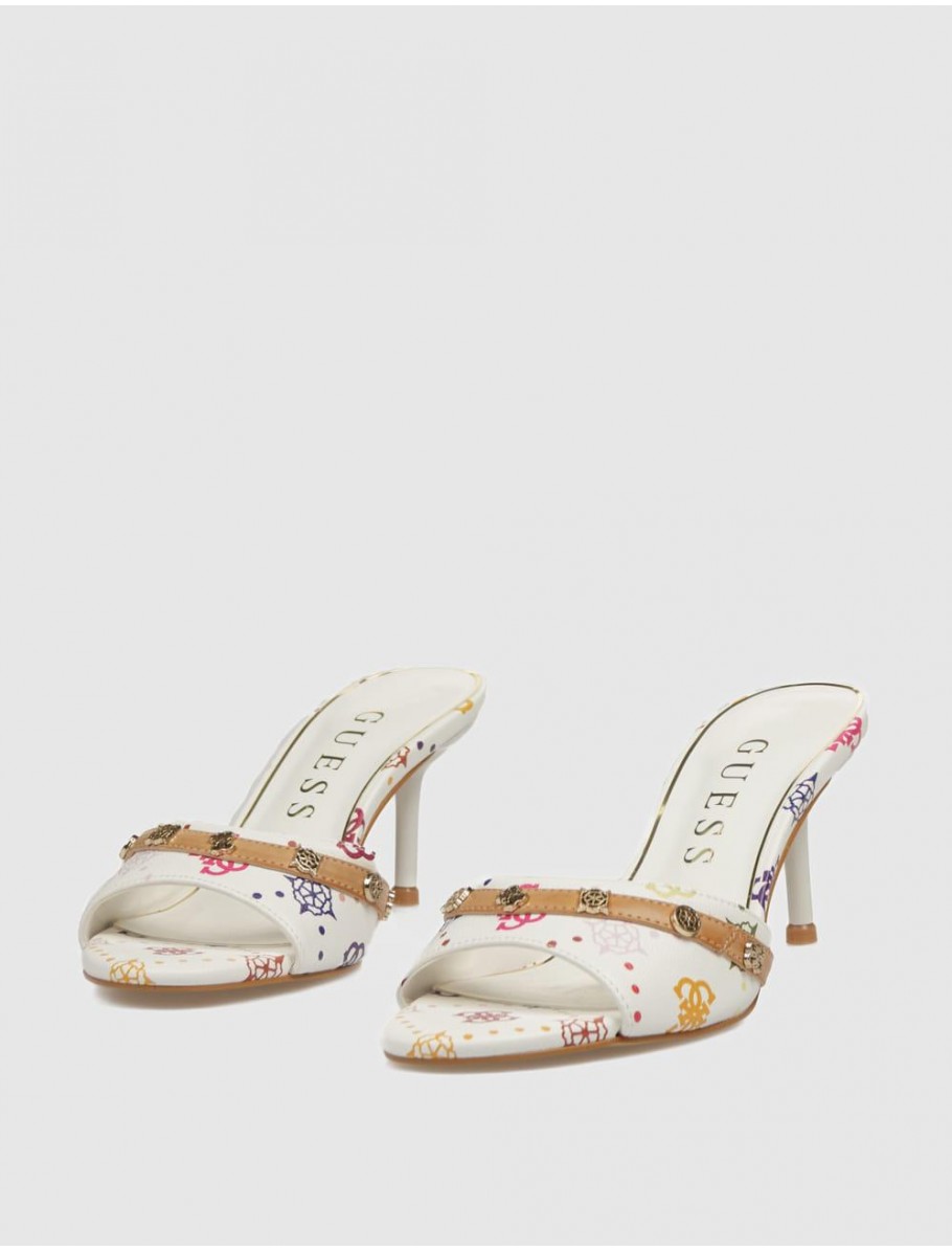 SANDALIA GUESS IORY BLANCO