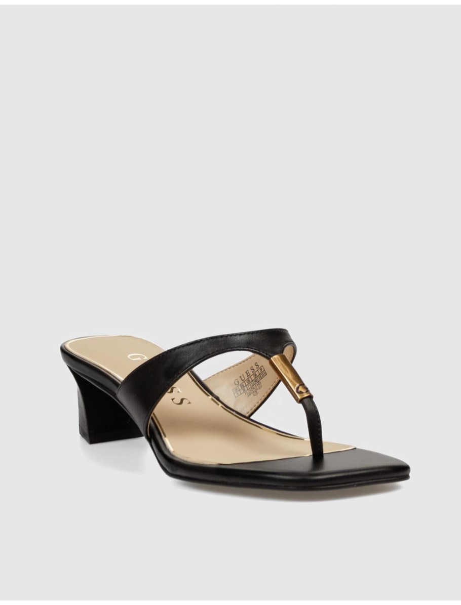 SANDALIA DE DEDO GUESS YAIZA NEGRO