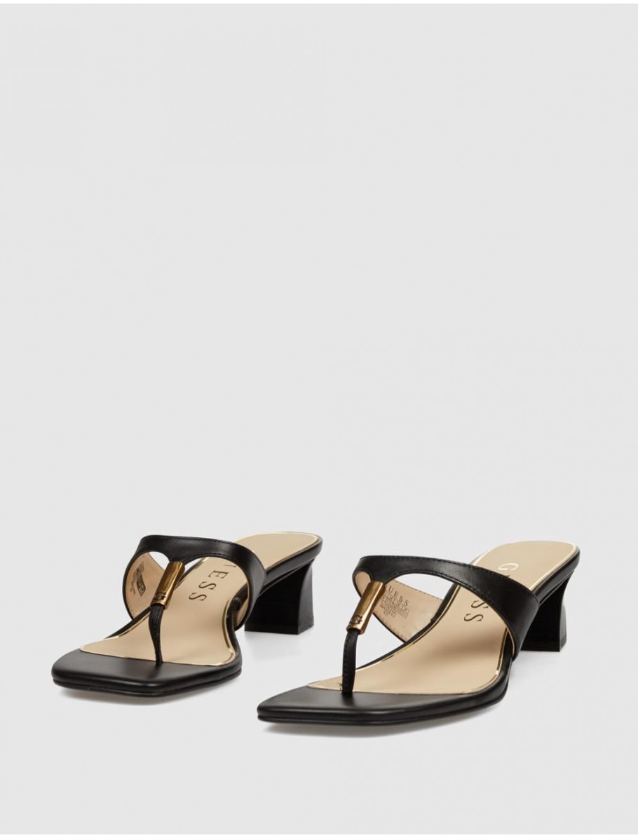 SANDALIA DE DEDO GUESS YAIZA NEGRO