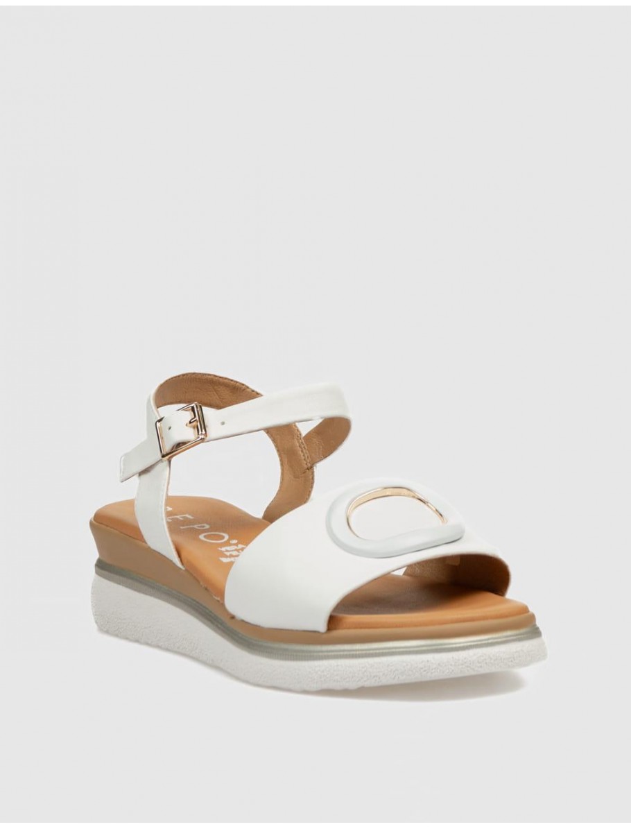 SANDALIA LA REPO 10 259 BLANCO
