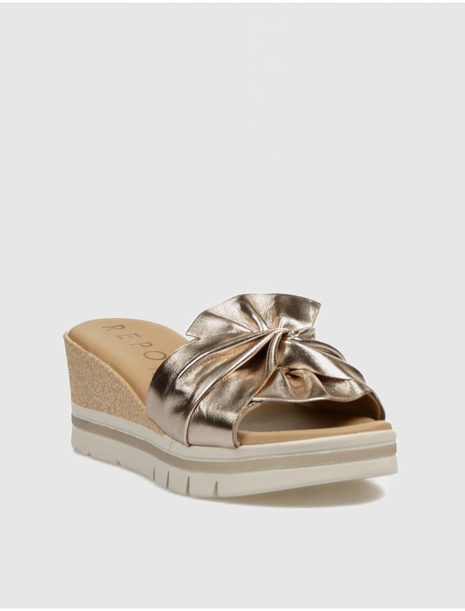 SANDALIA LA REPO 83 145 PLATINO