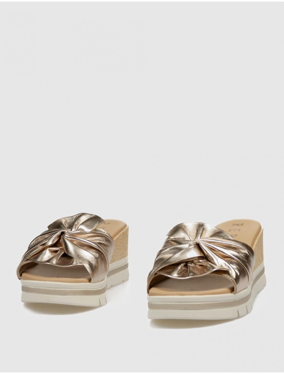 SANDALIA LA REPO 83 145 PLATINO