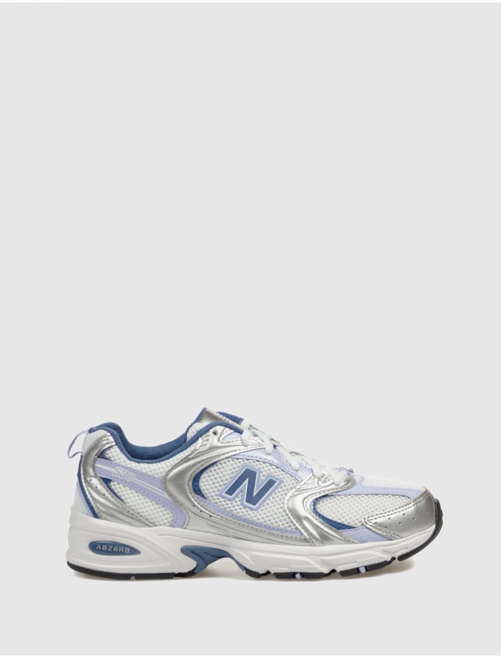 ZAPATILLA NEW BALANCE U530 PLATA AZUL